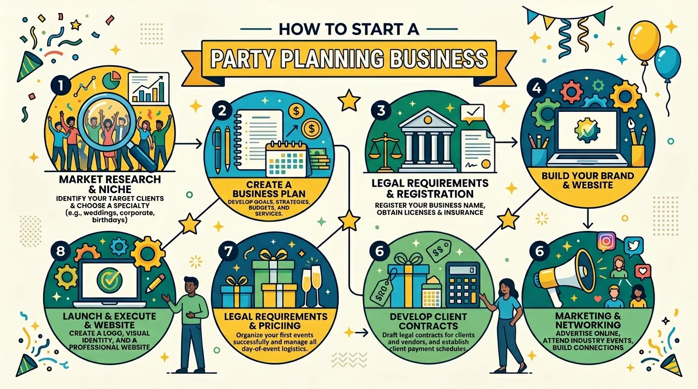 How to Start a Party Planning Business in 2026