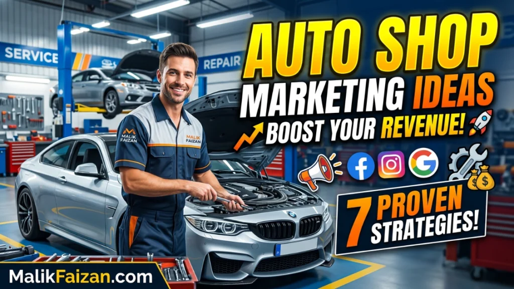 Auto Shop Marketing Ideas